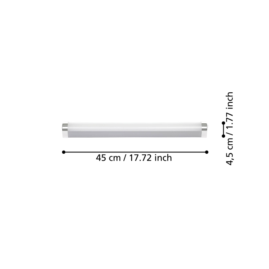 Eglo - Badkamer LED Spiegel Verlichting LED/7,5W/230V IP44 45 cm