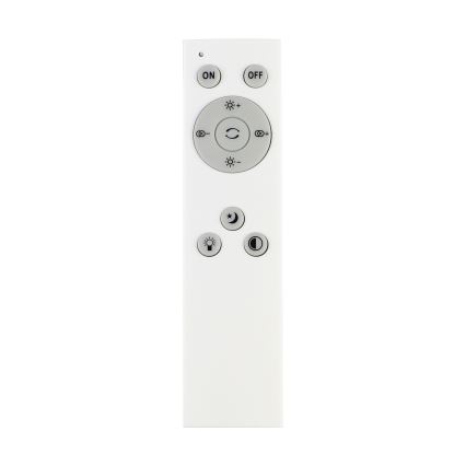 Eglo - Dimbare LED Plafond Lamp LED/24W/230V 3000-6500K + afstandsbediening