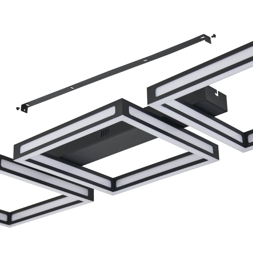 Eglo - LED plafondlamp 3xLED/11,2W/230V zwart