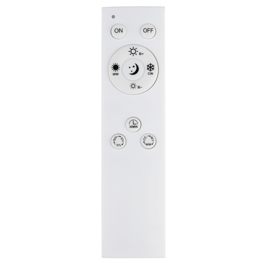 Eglo - Plafonnier à intensité variable LED LED/37W/230V noir + télécommande