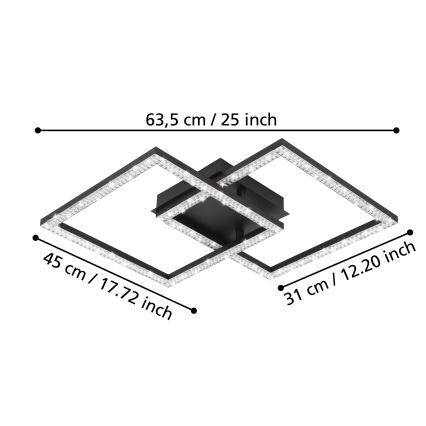 Eglo - LED Plafond Lamp LED/21W/230V