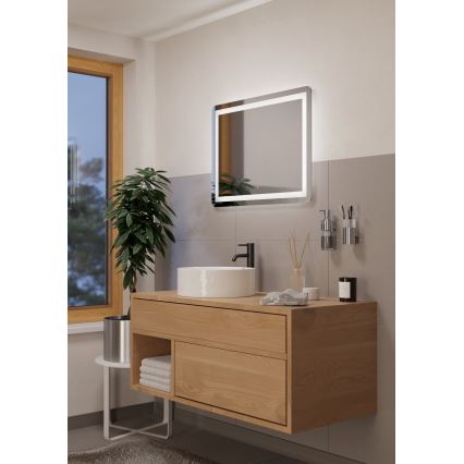 Eglo - Miroir de salle de bain avec rétroéclairage BUENAVISTA LED/24W/230V 3000/4000/6500K IP44