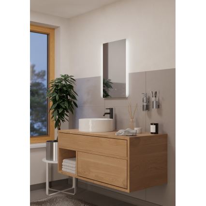Eglo - LED Badkamer verwarmde wand spiegel met een achtergrondverlichting LED/28W/230V IP44