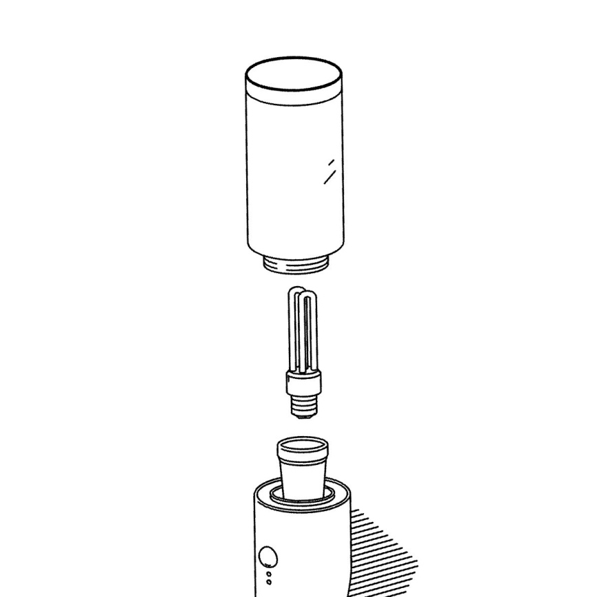 Eglo - Abat-jour de rechange pour éclairage extérieur HELSINKI d. 7,5 cm