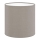 Eglo - Abat-jour de rechange pour lampe de table PASTERI gris d. 14,7 cm