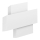 Eglo - Applique murale 1xE27/40W/230V blanc