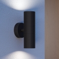 Eglo - Applique murale d'extérieur 2xGU10/28W/230V IP44 noire