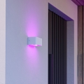 Eglo - Applique murale d'extérieur LED RGBW dimmable LED/10W/230V 2700-6500K IP55 blanc