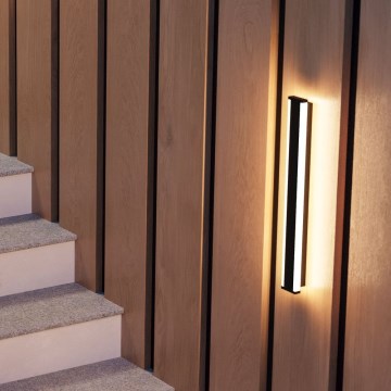 Eglo - Applique murale extérieure 2xLED/7W/230V 3000K IP55 noir