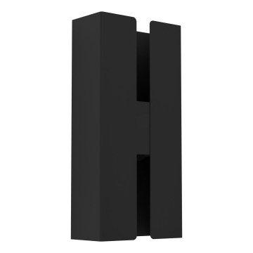 Eglo - Applique murale extérieure LED 2xLED/4W/230V 2700/4000/6000K. IP44 noire