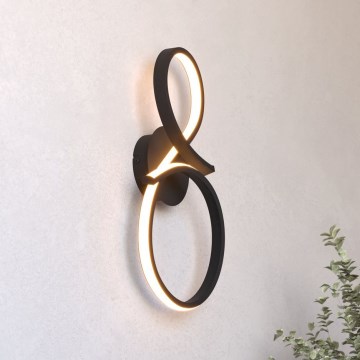 Eglo - Applique murale LED/11,4W/230V 3000K noir