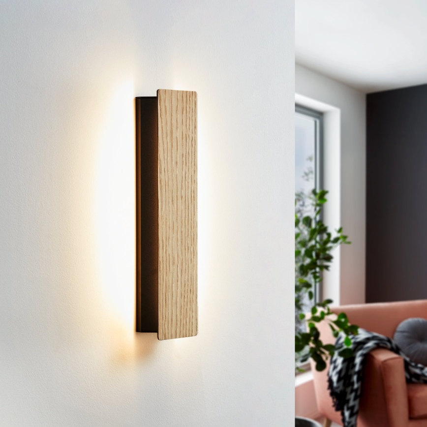Eglo - Applique murale LED/12W/230V 3000K marron