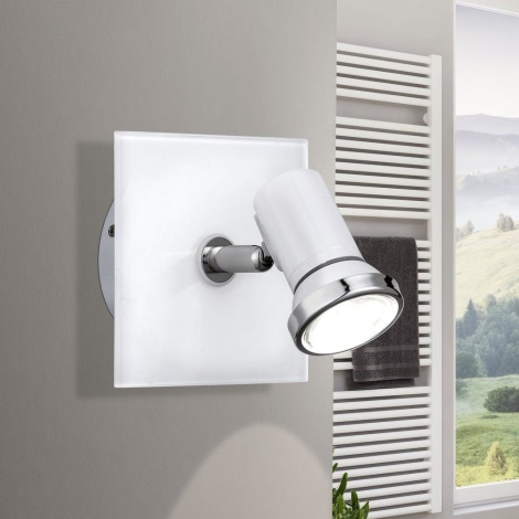 Eglo - Applique murale LED salle de bain 1xGU10-LED/3,3W/230V IP44