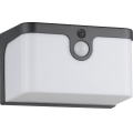 Eglo - Applique murale solaire avec détecteur LED/7,3W/4,5V 2200 mAh IP44
