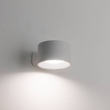 Eglo - Applique murale tactile LED rechargeable et dimmable LED/5W/5V 2700/4000/6500K 2000 mAh blanche