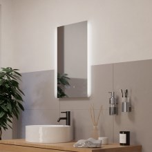 Eglo - Badkamer LED Spiegel met Achtergrond Verlichting
