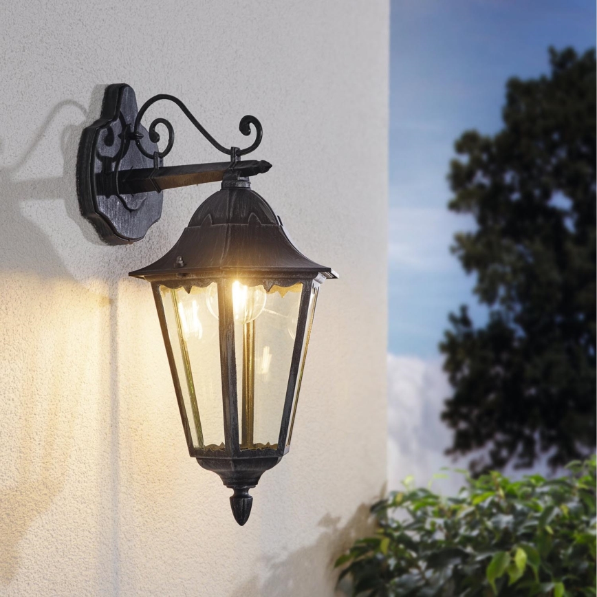 Eglo - Buitenwandlamp 1xE27/60W/230V IP44