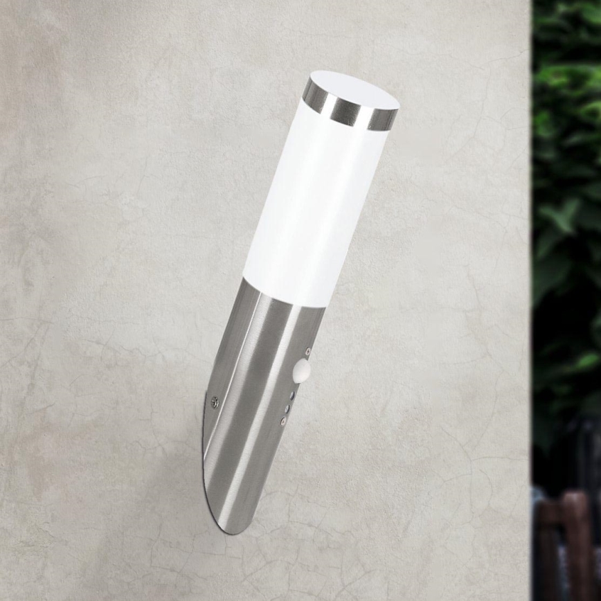 EGLO - Buitenwandlamp met sensor 1xE27/15W IP44