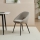 Eglo - Chaise de salle à manger 80x56 cm grise