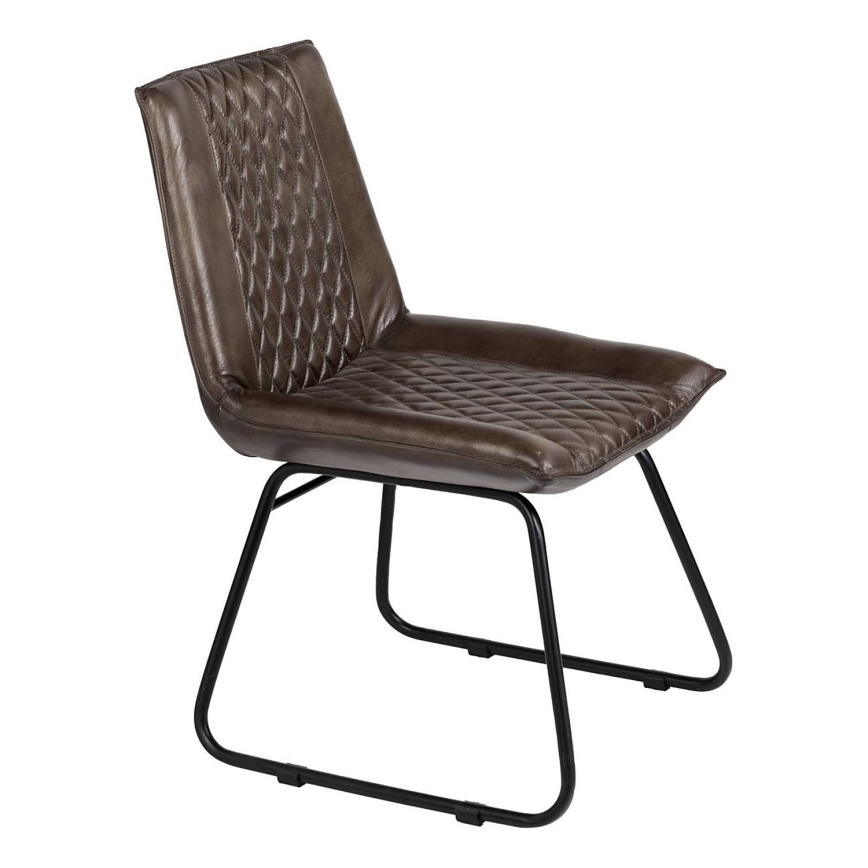 Eglo - Chaise de salle à manger 88x63 cm marron