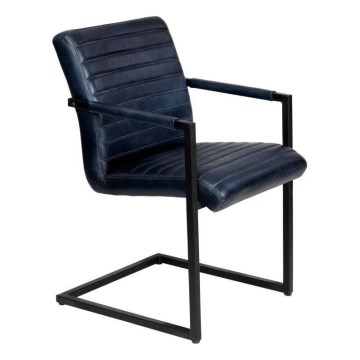 Eglo - Chaise de salle à manger 90x53 cm bleu