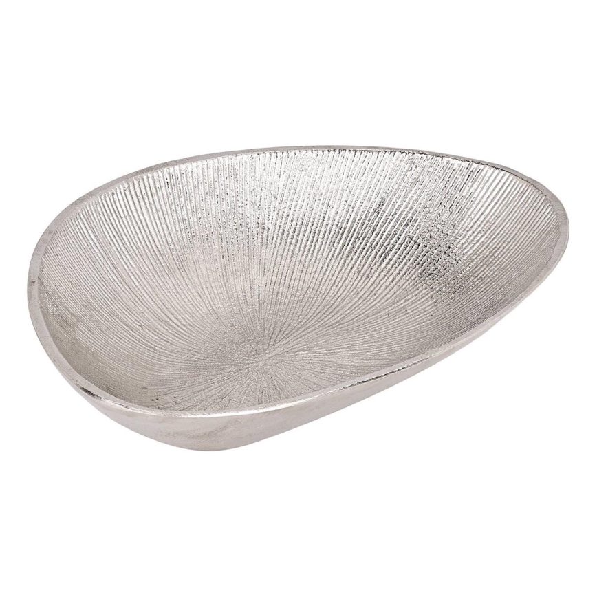 Eglo - Decoratief dienblad 17,5x24,5 cm zilver