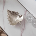 Eglo - Decoratief dienblad 18,5x23,5 cm blad/zilver