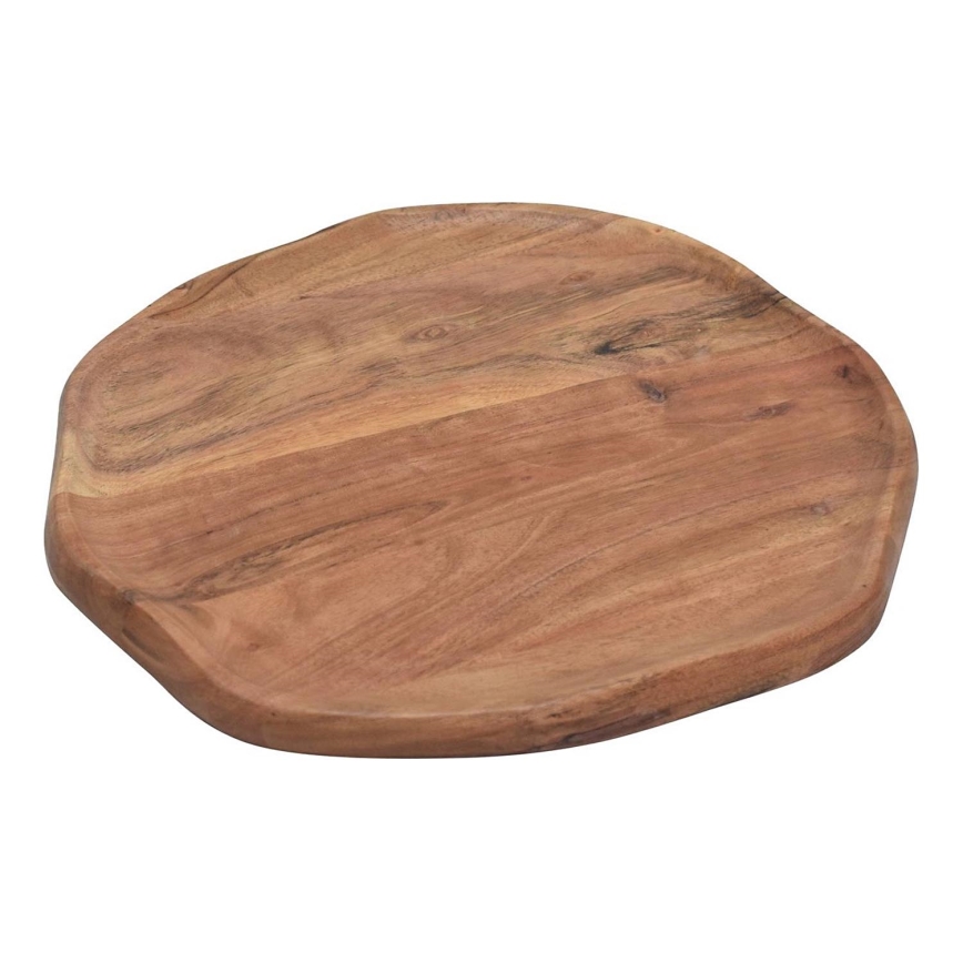 Eglo - Decoratief dienblad diameter 20 cm hout