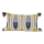 Eglo - Decoratief kussen 35x60 cm grijs/geel