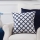 Eglo - Decoratief kussen 45x45 cm wit/blauw