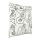 Eglo - Decoratief kussen 45x45 cm wit/zwart