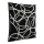 Eglo - Decoratief kussen 45x45 cm zwart/wit
