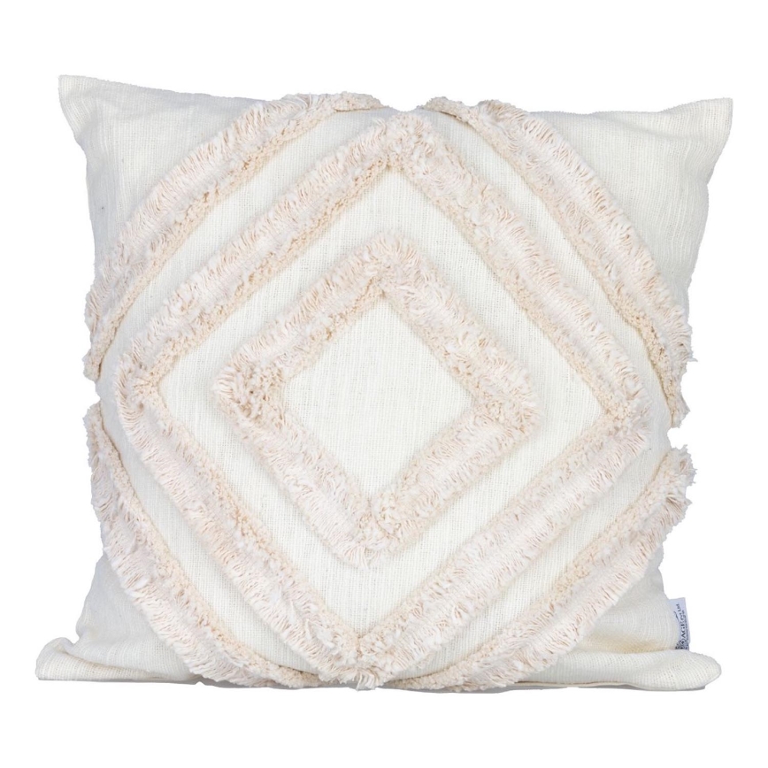 Eglo - Decoratief kussen 50x50 cm crème