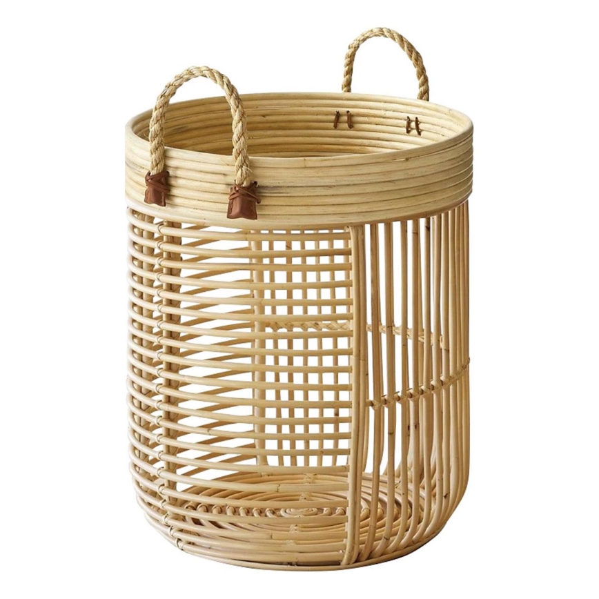 Eglo - Decoratieve mand 50x36 cm beige
