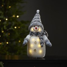 Eglo - Décoration de Noël LED 8xLED/0,06W/3xAA grise