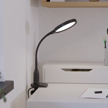 Eglo - Dimbare flexibele LED-lamp met klem LED/5,5W/230V 2700/4000/6500K zwart