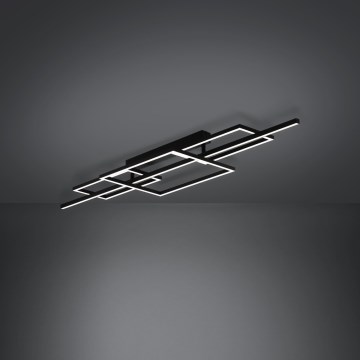 Eglo - Dimbare LED bevestigde hanglamp LED/34,5W/230V 3000K zwart