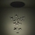 Eglo - Dimbare LED hanglamp aan een koord 17xLED/3W/230V 3000K zwart