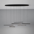 Eglo - Dimbare LED hanglamp aan een koord 6xLED/8,4W/230V 3000K zwart