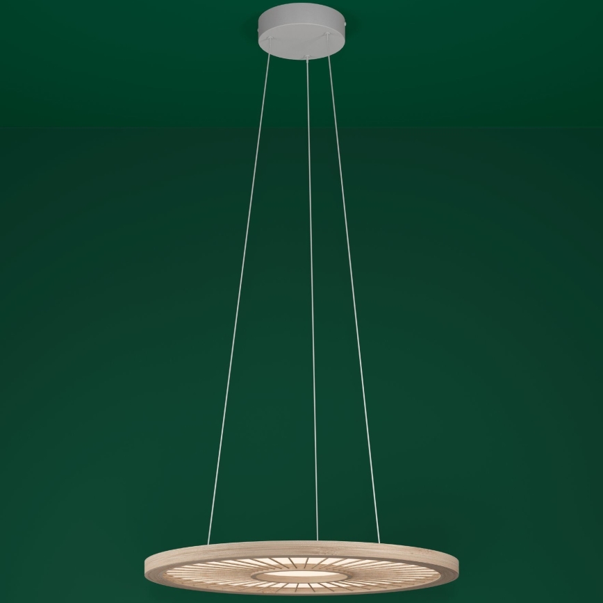 Eglo - Dimbare LED hanglamp aan een koord LED/36W/230V 4000K beige