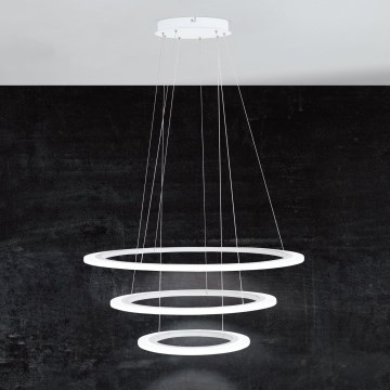 Eglo - Dimbare LED-hanglamp aan kabel LED/45W/230V + LED/33W + LED/19,5W