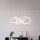 Eglo - Dimbare LED-kroonluchter aan kabel LED/48,7W/230V 2200-6500K wit + afstandsbediening
