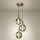 Eglo - Dimbare LED-kroonluchter LED/5W/230V + 2xLED/6,5W + 3xLED/1,6W 2200-6500K goudkleurig