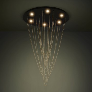 Eglo - Dimbare LED Plafondlamp 6xLED/4,2W/230V 3000K