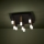 Eglo - Dimbare LED Plafondlamp 9xLED/3,1W/230V 3000K antraciet/goud