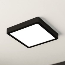 Eglo - Dimbare LED Plafondlamp LED/17W/230V zwart