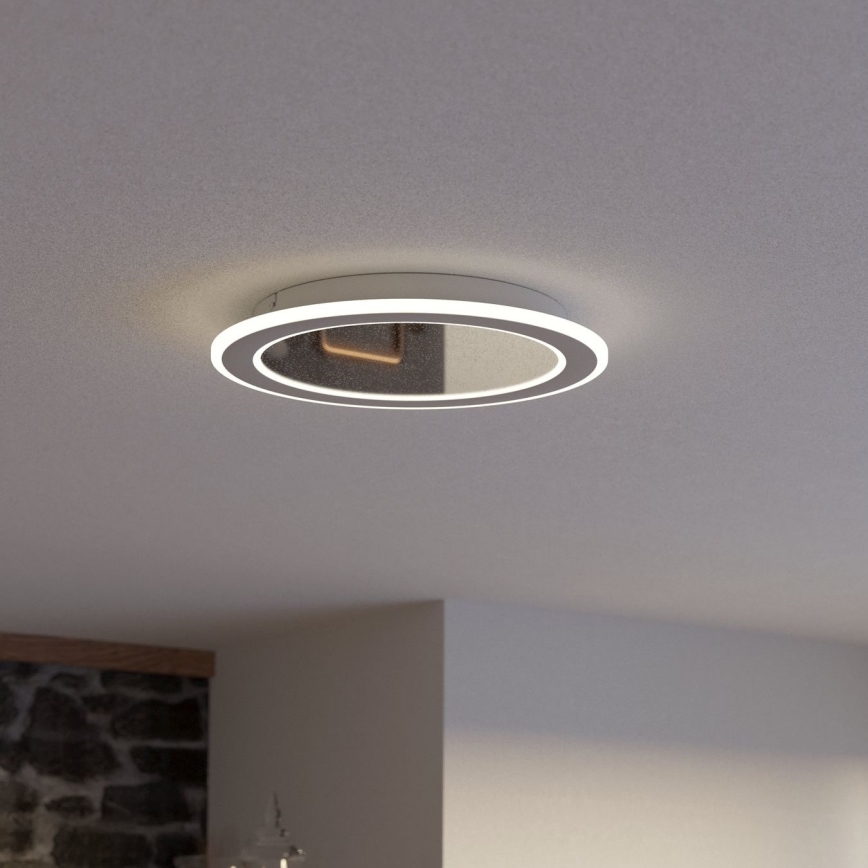 Eglo - Dimbare LED plafondlamp LED/20W/230V 2700-6500K wit + afstandsbediening