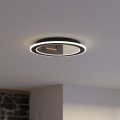 Eglo - Dimbare LED plafondlamp LED/20W/230V 2700-6500K zwart + afstandsbediening