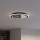 Eglo - Dimbare LED plafondlamp LED/20W/230V 2700-6500K zwart + afstandsbediening
