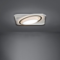 Eglo - Dimbare LED Plafondlamp LED/28W/230V+LED/13W+ LED/2,8W 3000-6500K zwart + afstandsbediening